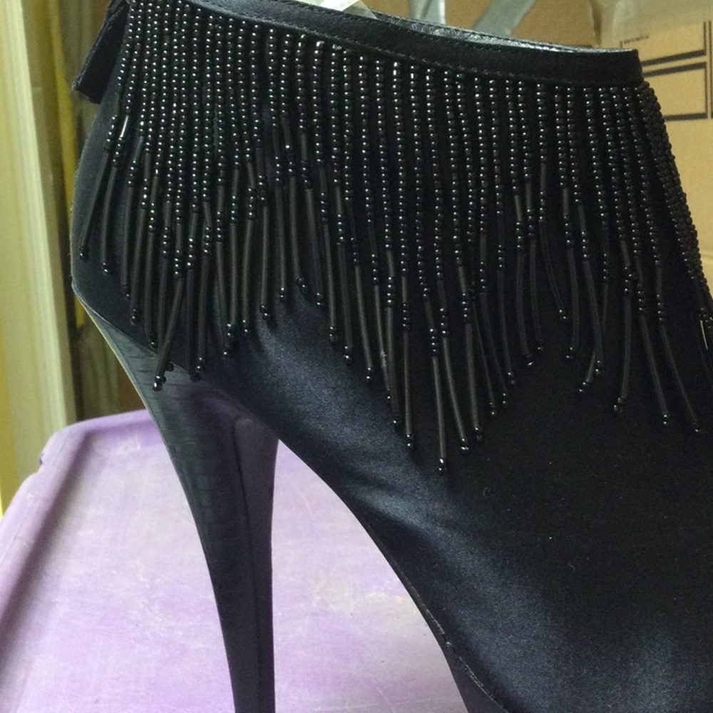 5 inch heel, deep blue